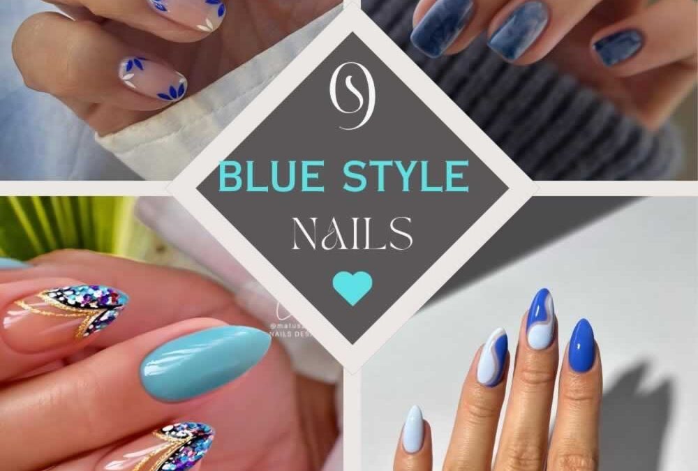 The Most Mesmerizing Blue Nail Designs Collection