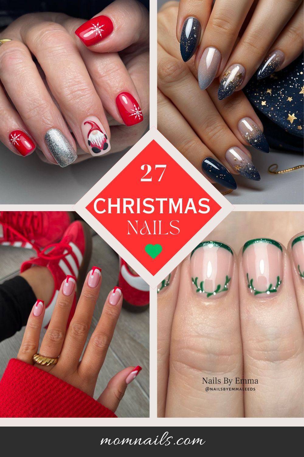 christmas nails