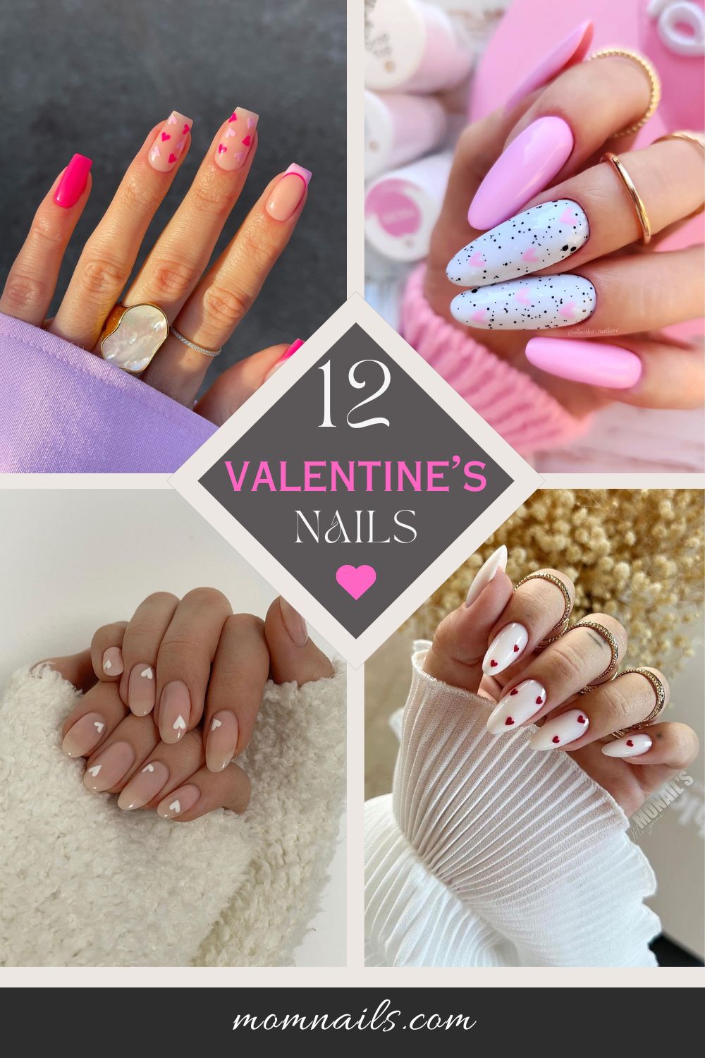 Love at First Swipe: 12 Valentine’s Day Nail Designs That’ll Steal Hearts